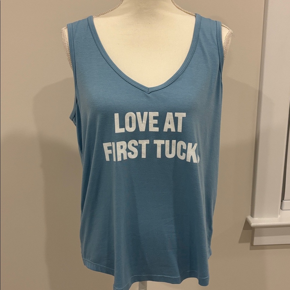 LOVE AT FIRST TUCK tank from Thrive Societe